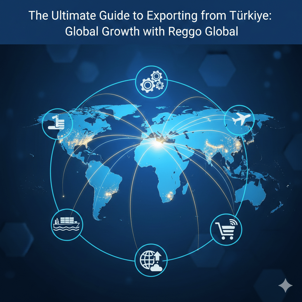 Exporting from Türkiye – Reggo Global Trade Operations Reggo Global logistics team managing international export operations from Türkiye to global markets.