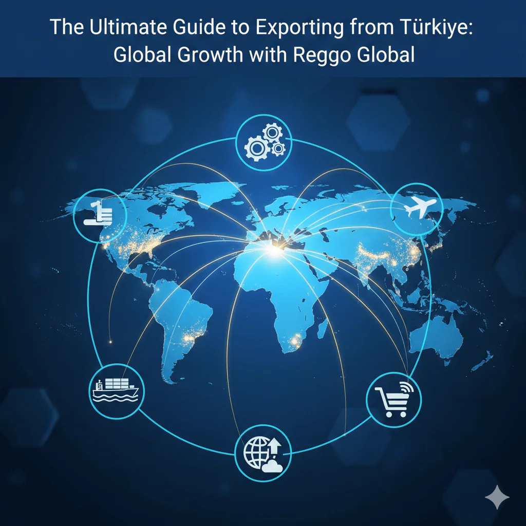 Exporting from Türkiye – Reggo Global Trade Operations Reggo Global logistics team managing international export operations from Türkiye to global markets.